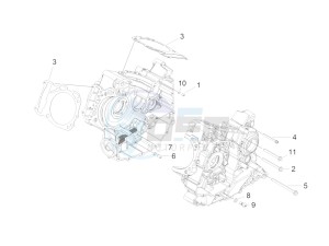 CAPONORD 1200 RALLY E3 ABS (NAFTA) drawing Crankcases I  Mounting