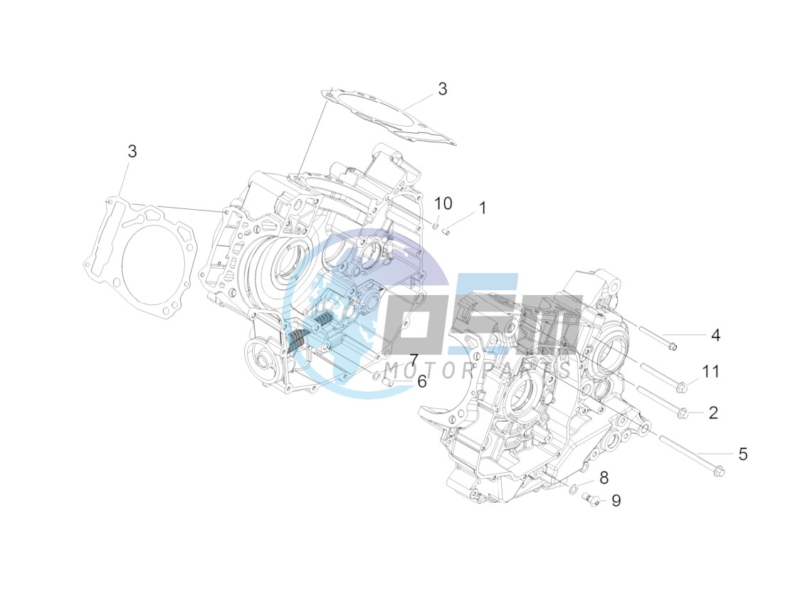 Crankcases I  Mounting