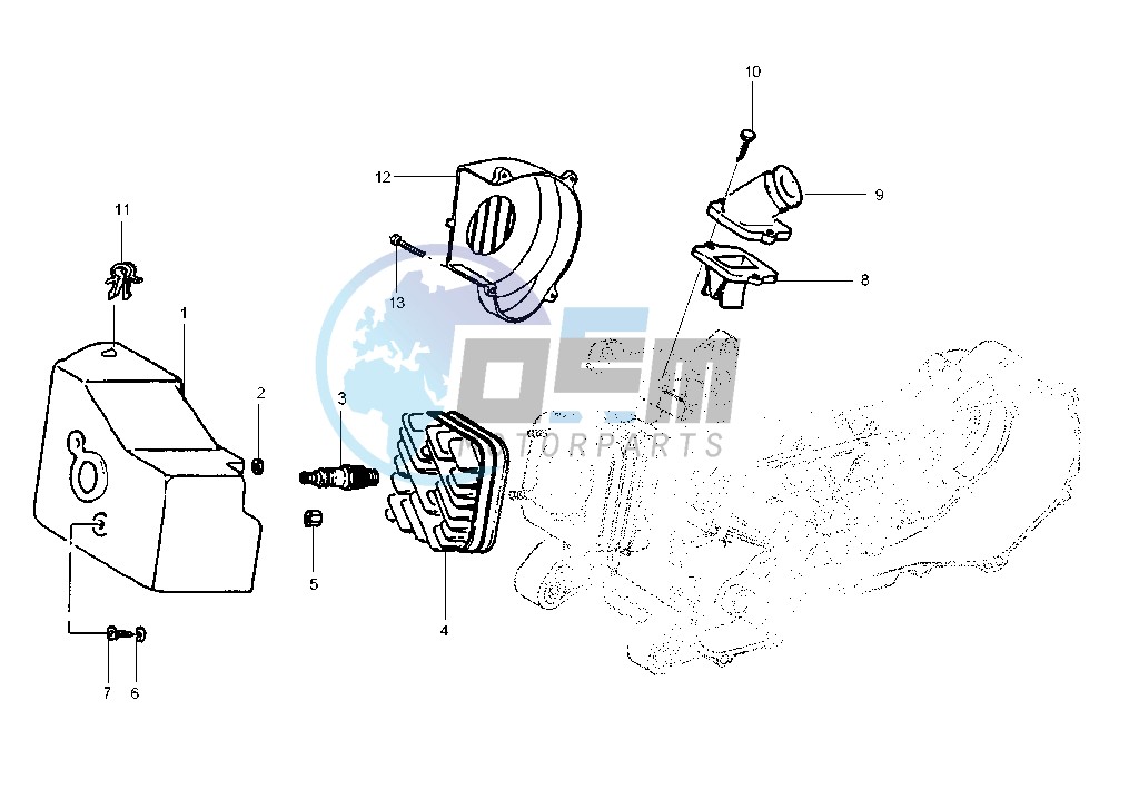 Cylinder head Air Cooled