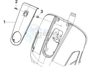 GTV 250 ie UK drawing Front shield