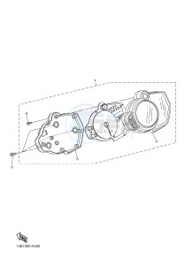 YZF-R1 YZF-R1M 998 R1 (2SG5 2SG6) drawing METER