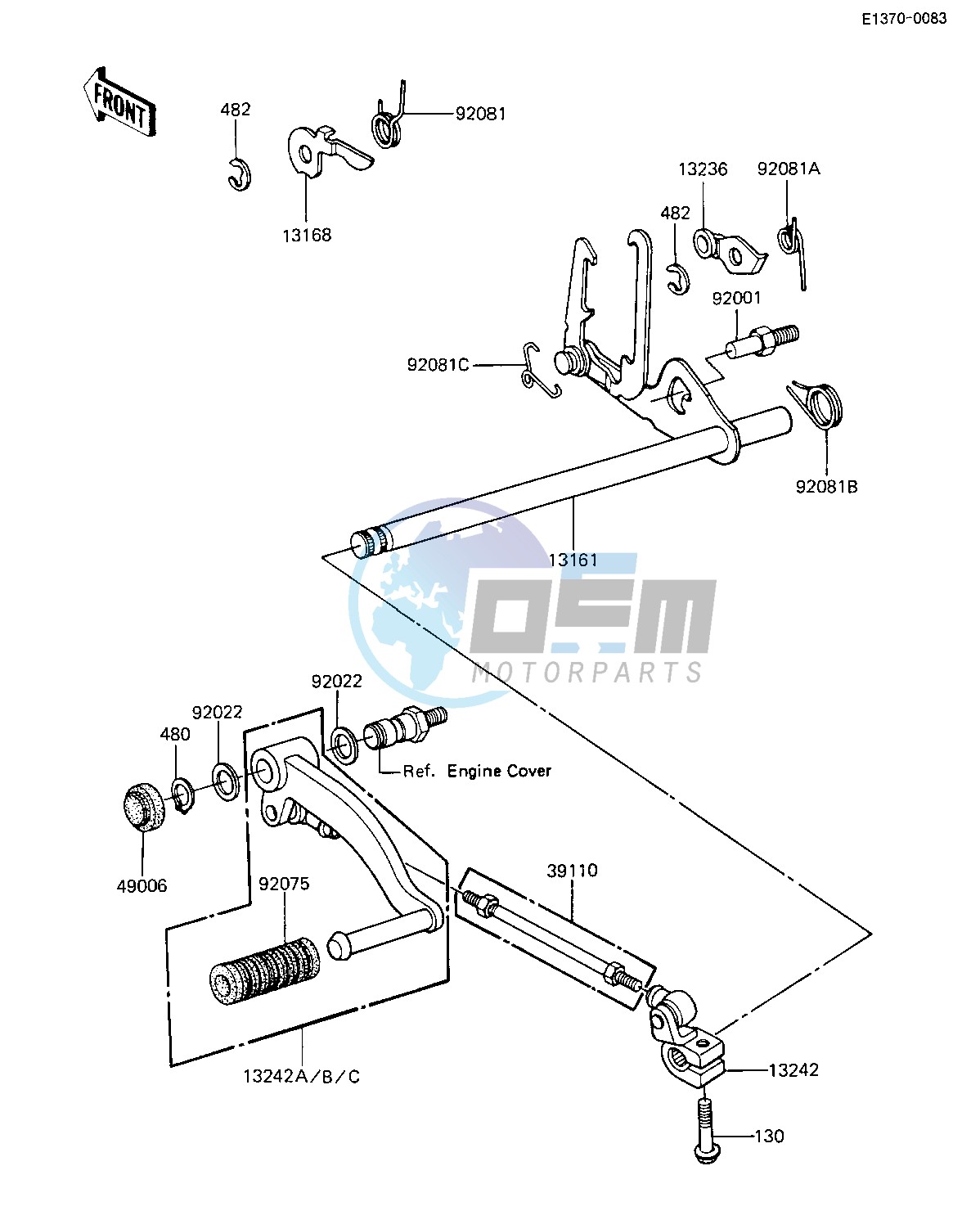 GEAR CHANGE MECHANISM