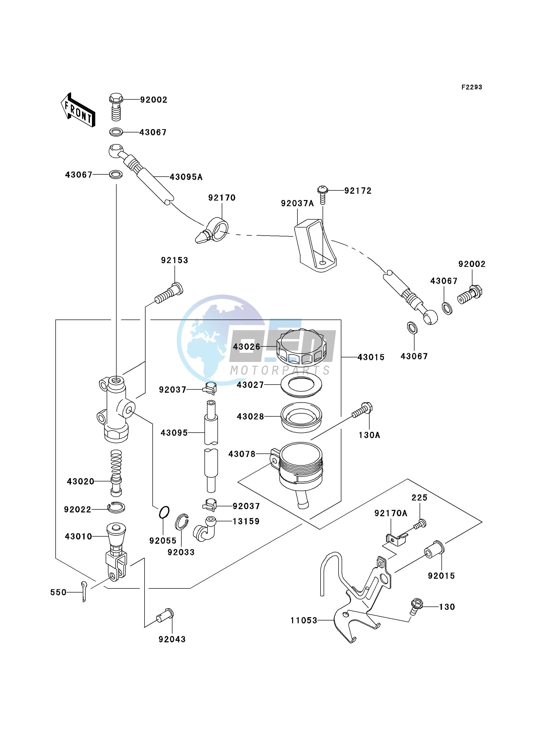 REAR MASTER CYLINDER