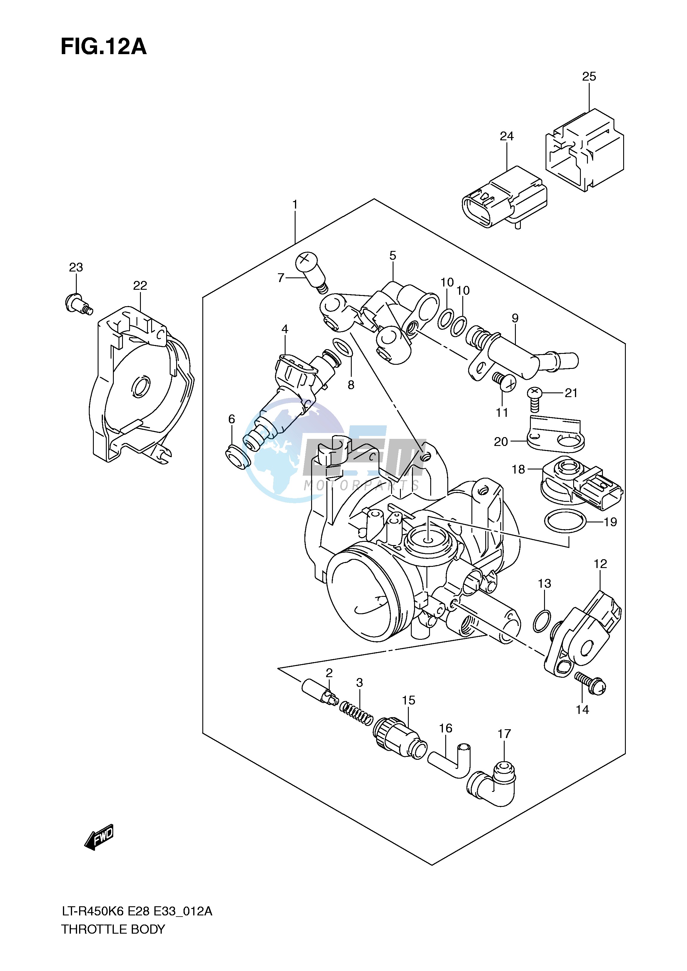 THROTTLE BODY (MODEL K9 L0)