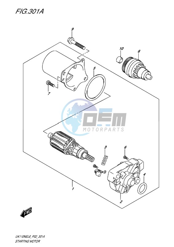 STARTING MOTOR