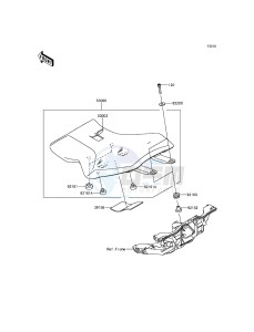 NINJA H2 ZX1000NFF XX (EU ME A(FRICA) drawing Seat