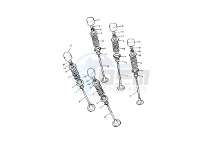 FZR 1000 drawing VALVE