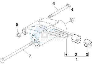 Runner 50 SP drawing Swinging arm