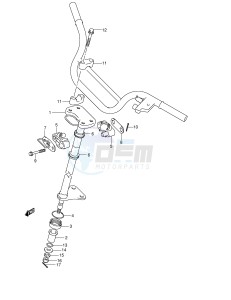 LT-A50 (P2) drawing STEERING SHAFT