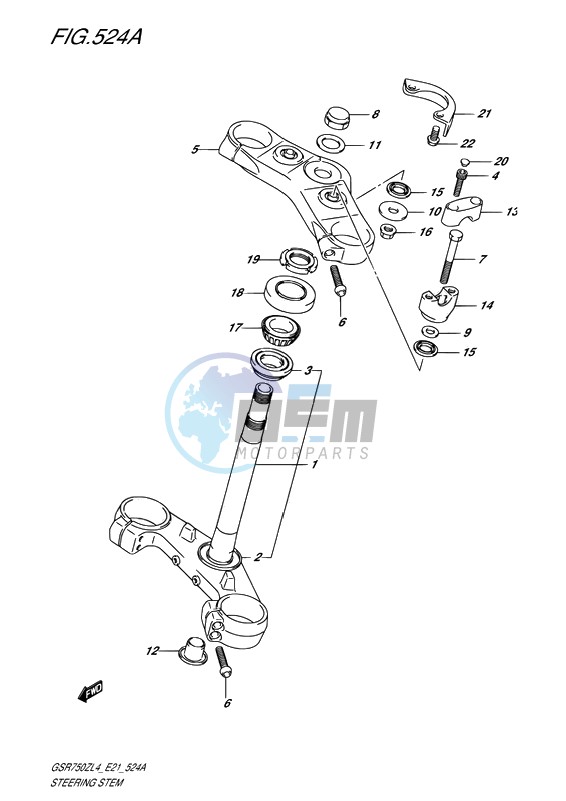 STEERING STEM