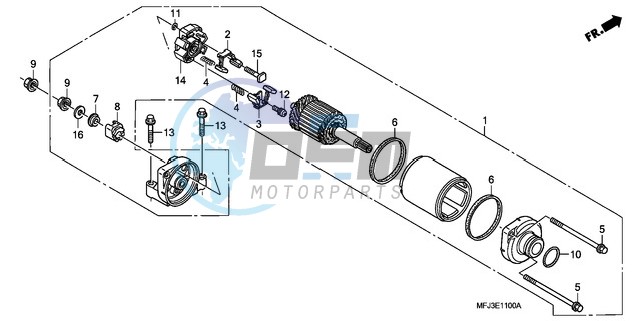 STARTING MOTOR