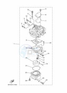 40XMHL drawing CARBURETOR