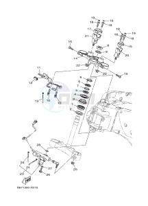 MTN-1000D MT-10 SP MT-10 SP (BW81) drawing STEERING