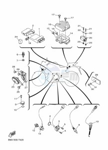 MT-25 MTN250-A (B2E2) drawing ELECTRICAL 2