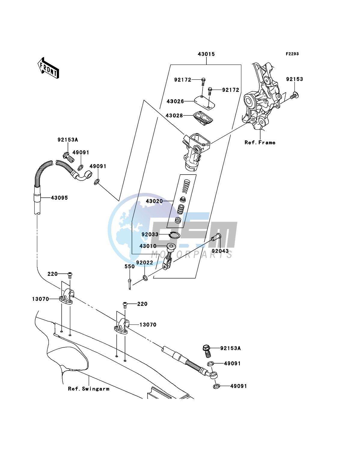 Rear Master Cylinder