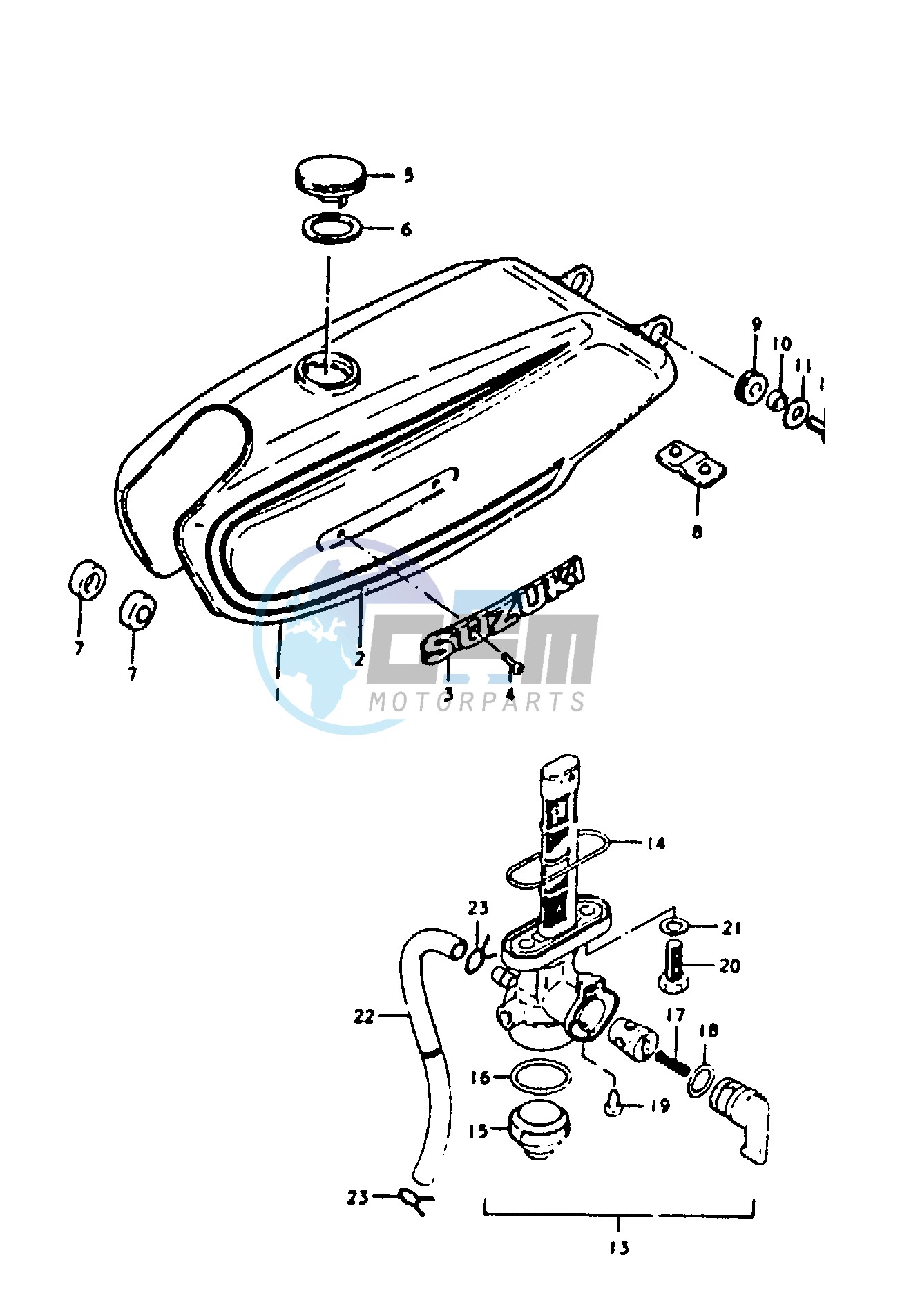 FUEL TANK (A100N)