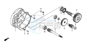 SH50 SH FIFTY drawing TRANSMISSION