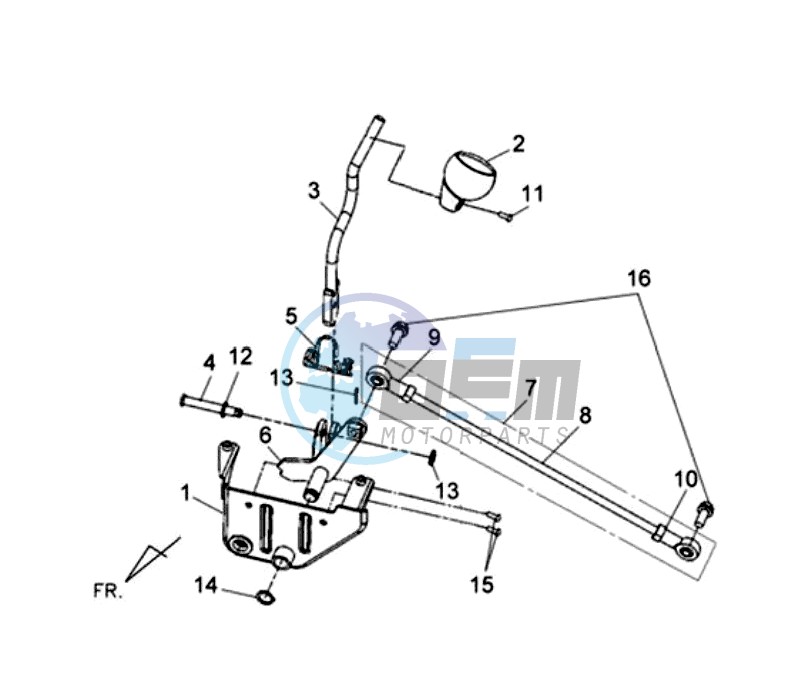 SHIFT ROD - SHIFT LEVER