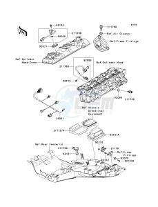 ZG 1400 A [CONCOURS 14 ABS] (8F-9F) A8F drawing FUEL INJECTION