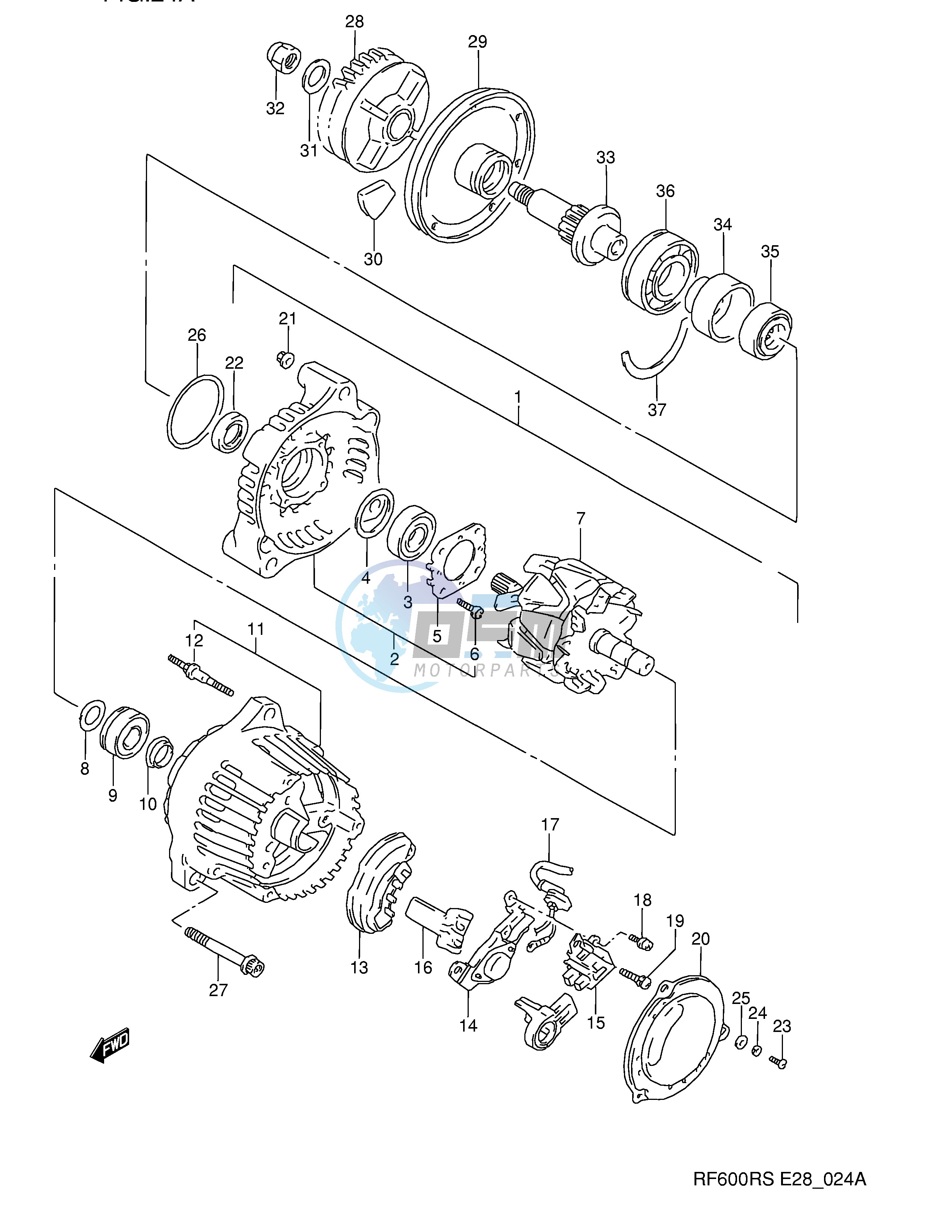 ALTERNATOR (MODEL S)