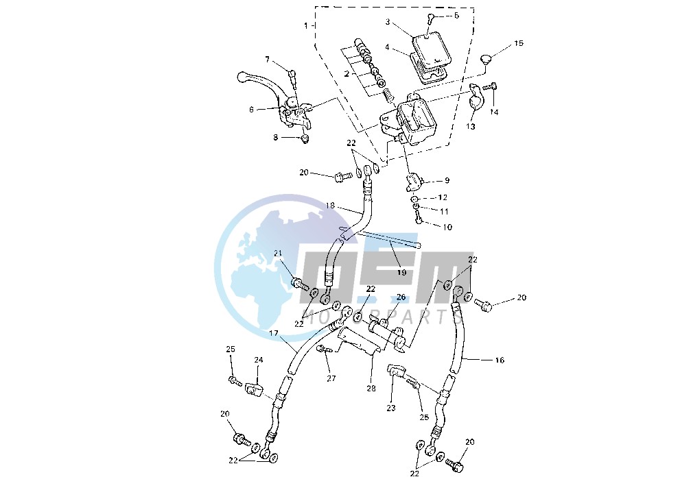 FRONT MASTER CYLINDER