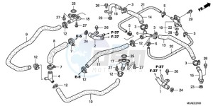 GL18009 Korea - (KO / AB) drawing WATER PIPE