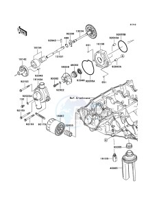 NINJA ZX-6RR ZX600-N1H FR GB XX (EU ME A(FRICA) drawing Oil Pump