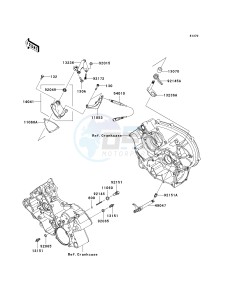 KSV 700 C [KFX700] (C6F) C6F drawing GEAR CHANGE MECHANISM