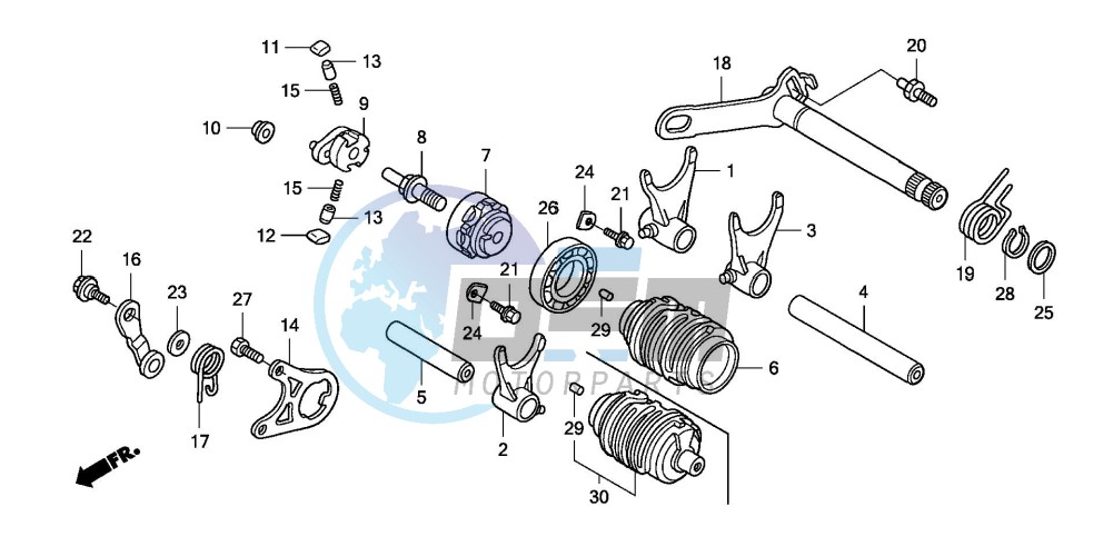 GEARSHIFT DRUM