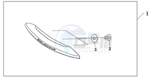 GL18009 Europe Direct - (ED) drawing TRUNK HANDLE