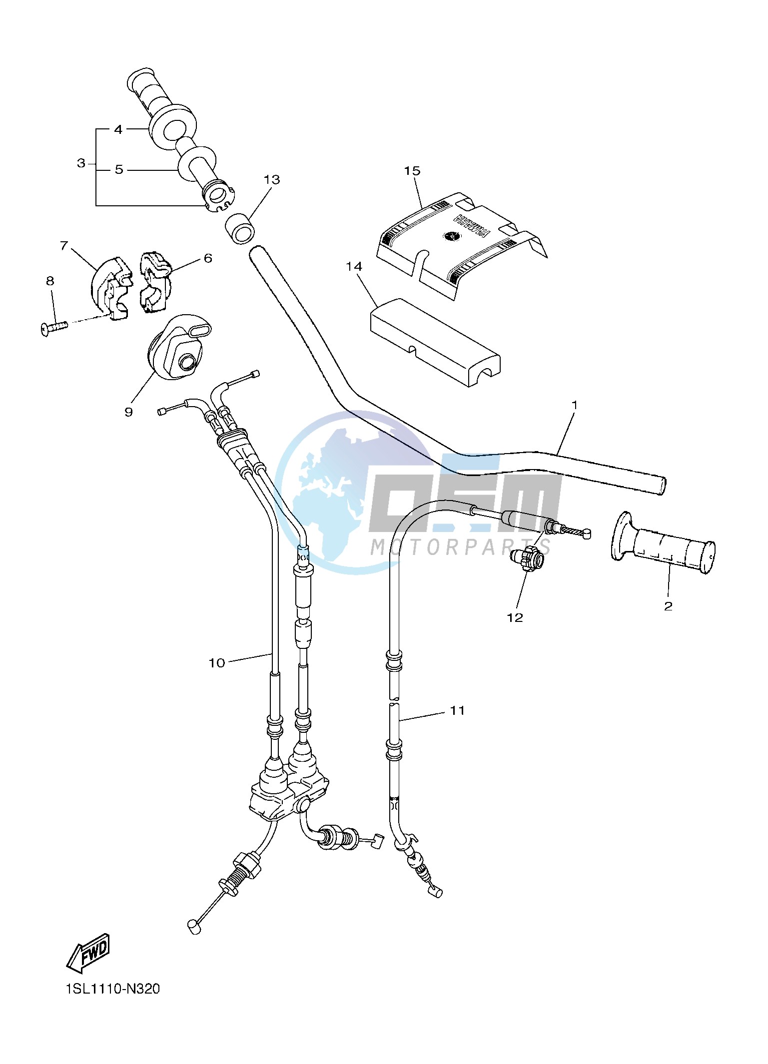 STEERING HANDLE & CABLE