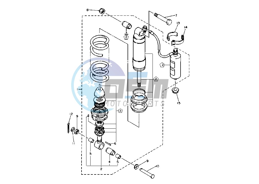 REAR SHOCK ABSORBER