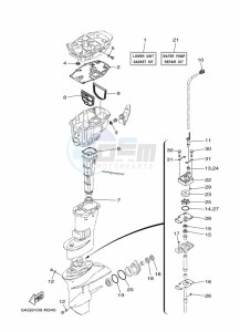 F15CMHS drawing REPAIR-KIT-3