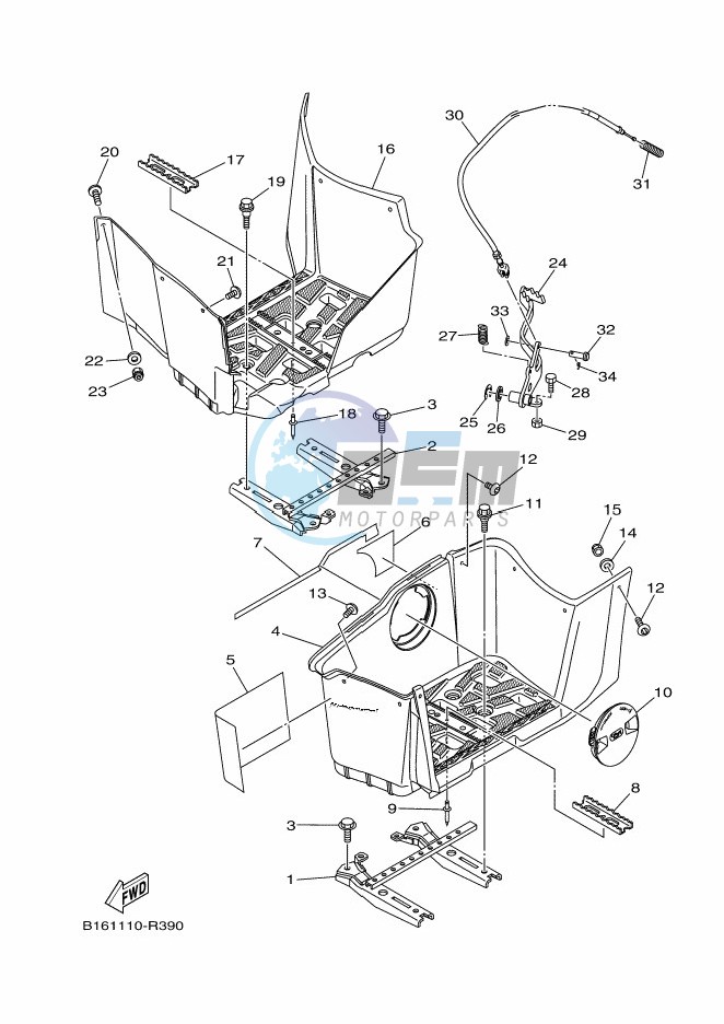 STAND & FOOTREST