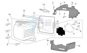 Scarabeo 50 4t 2v e2 drawing Head cover