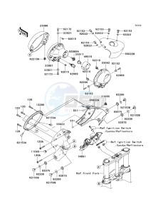 VN 2000 D [VULCAN 2000 LIMITED] (6F) D6F drawing HEADLIGHT-- S- -