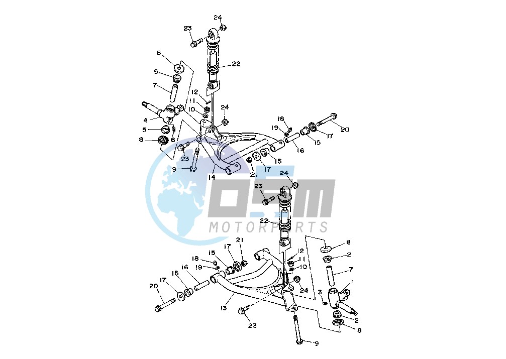 FRONT SUSPENSION WHEEL