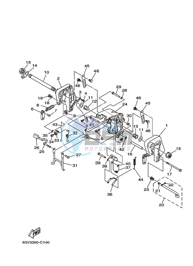 FRONT-FAIRING-BRACKET