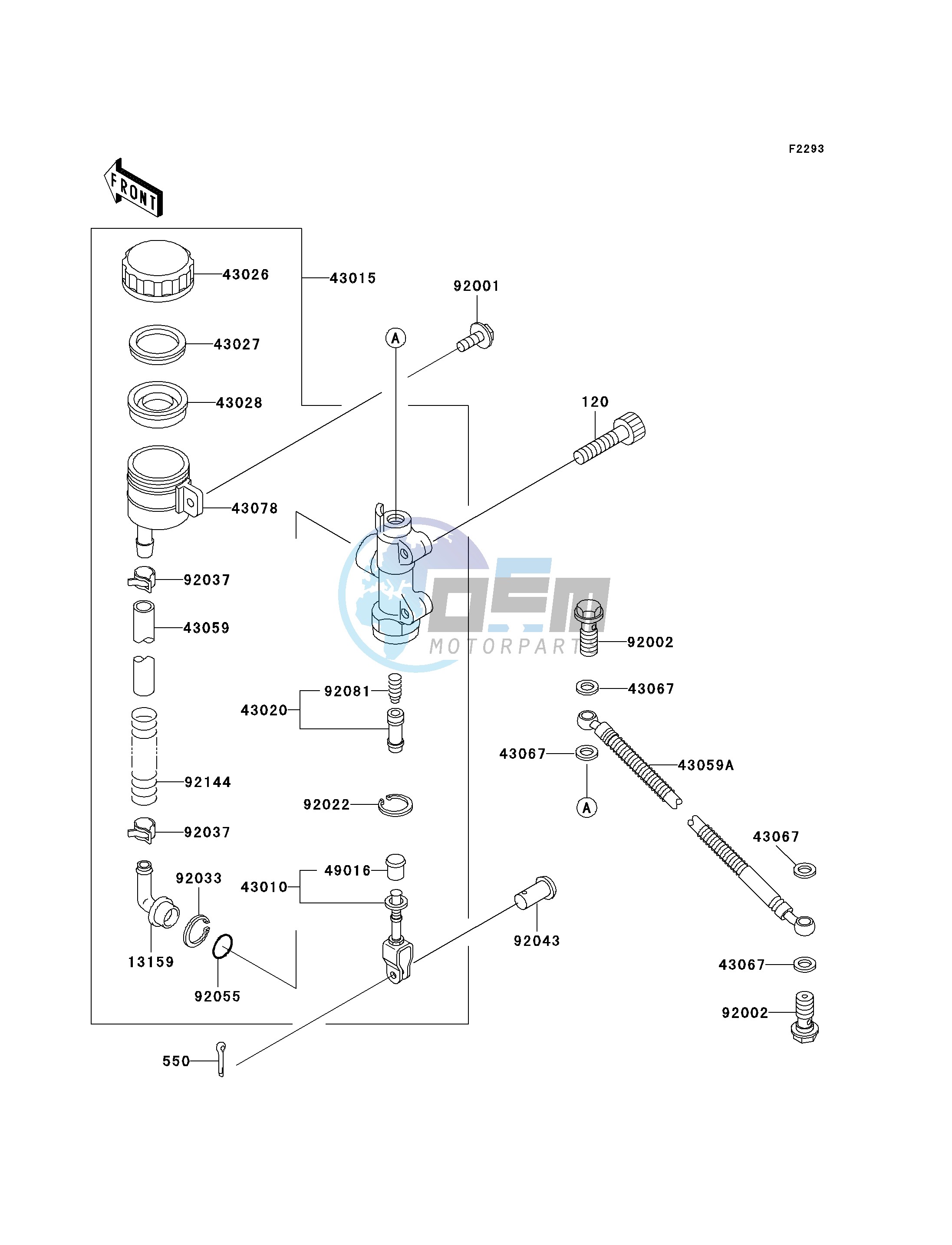 REAR MASTER CYLINDER