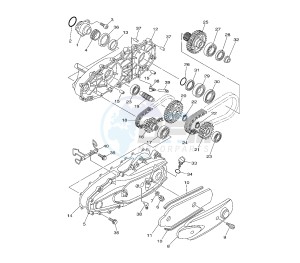 XP T-MAX ABS SV 500 drawing SUB TRANSMISSION