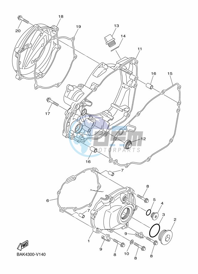 CRANKCASE COVER 1