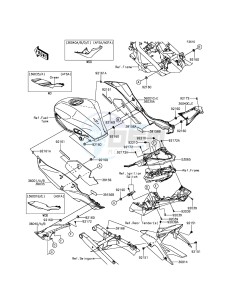 NINJA_250SL BX250AFS XX (EU ME A(FRICA) drawing Side Covers/Chain Cover