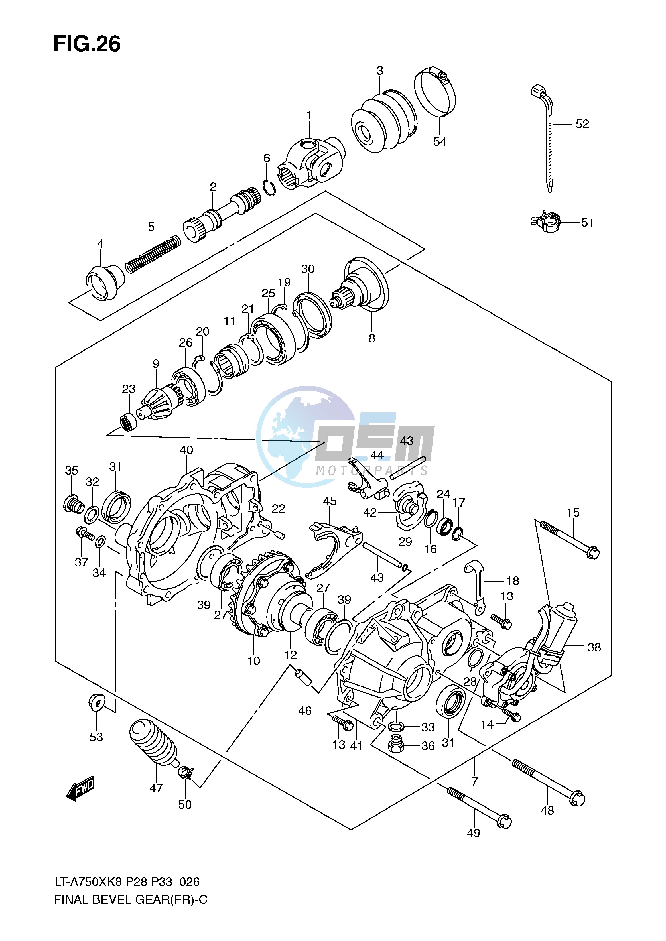 FINAL BEVEL GEAR (FRONT)