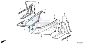 GL18009 Australia - (U) drawing SIDE COVER