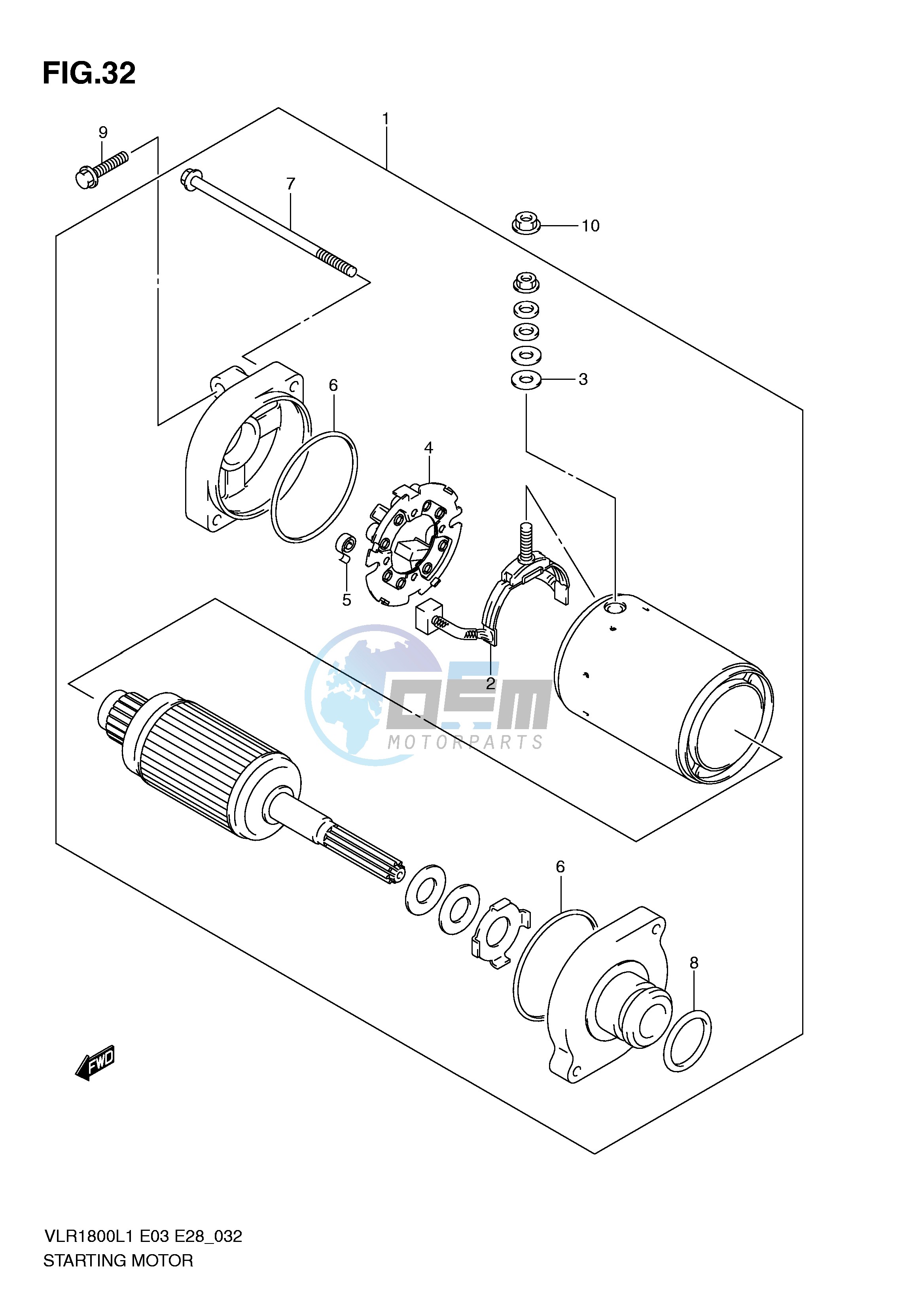 STARTING MOTOR