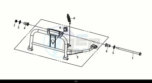 SYMPHONY ST 50 (XL05W1-EU) (E5) (M1) drawing MAIN STAND