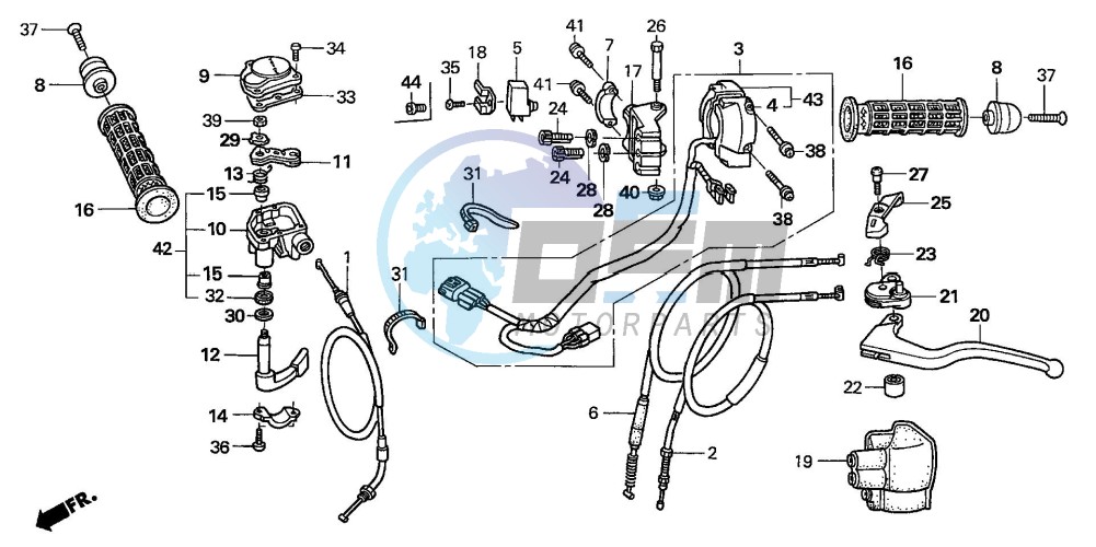 HANDLE LEVER/SWITCH/CABLE