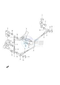 DF 30 drawing Throttle Control Non-Remote Control