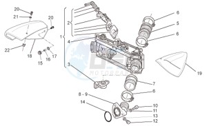 Bellagio 940 drawing Throttle body