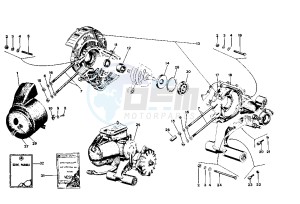 PXE ARCOBALENO 125 drawing Crankcase